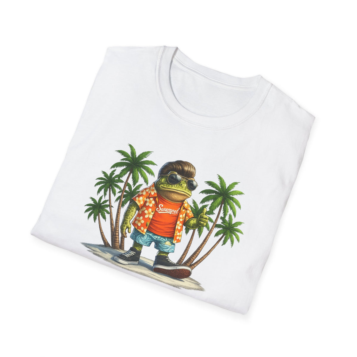 Cool Swampel Toad Unisex Softstyle T-Shirt