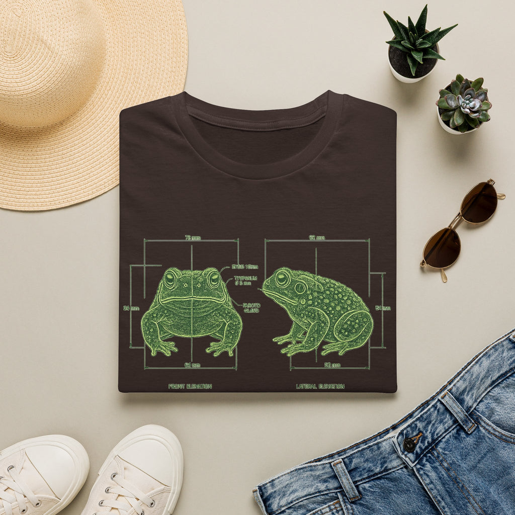 Blue Print Toad Unisex Softstyle T-Shirt