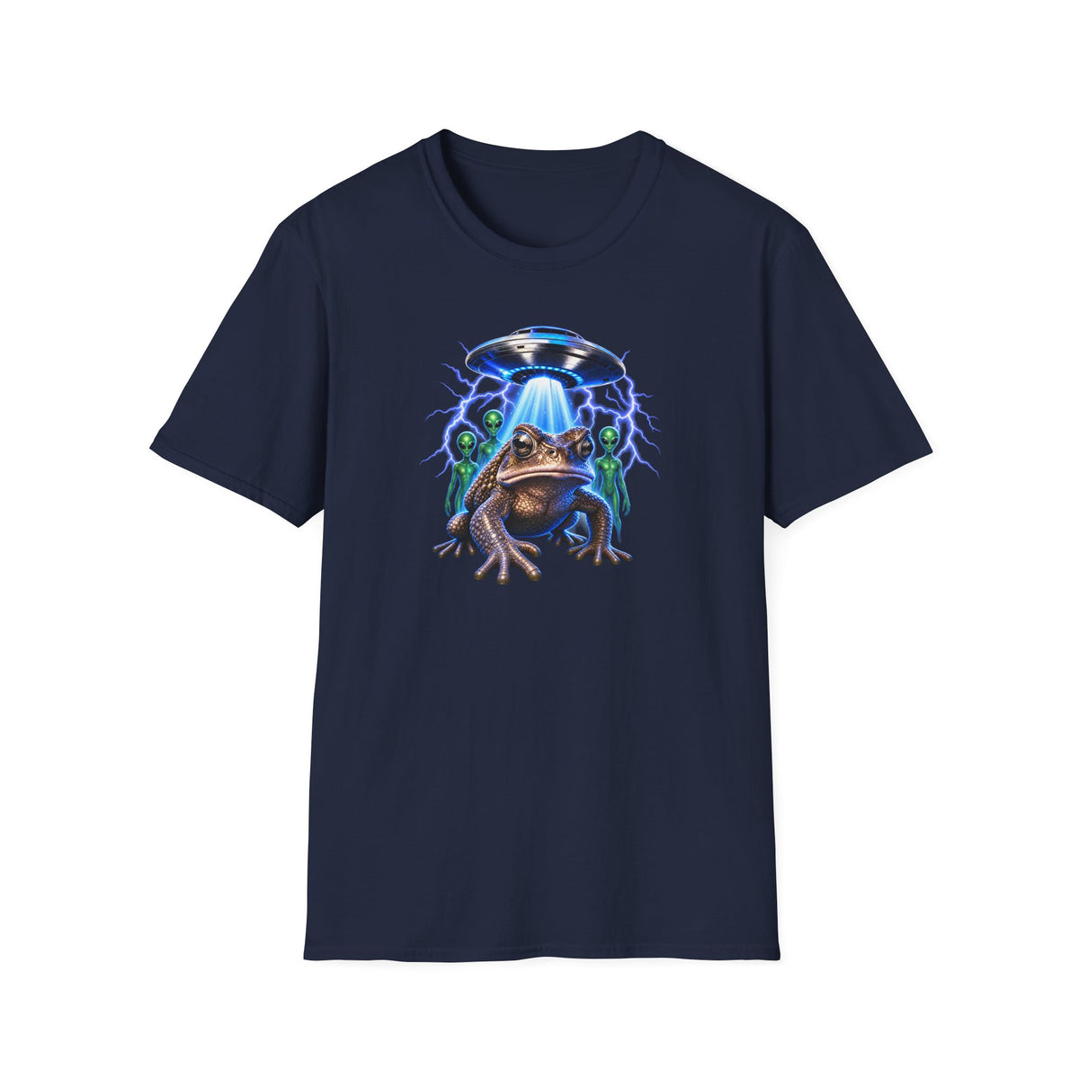 Alien Toad Unisex Softstyle T-Shirt
