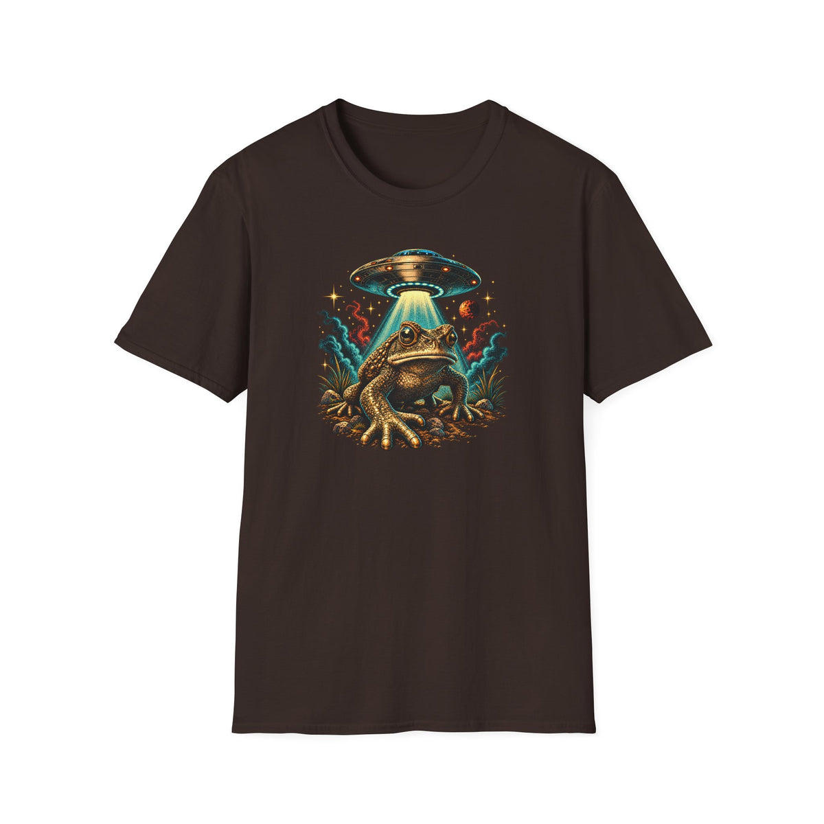 UFO Toad T-Shirt | Funny UFO & Toad Graphic Tee