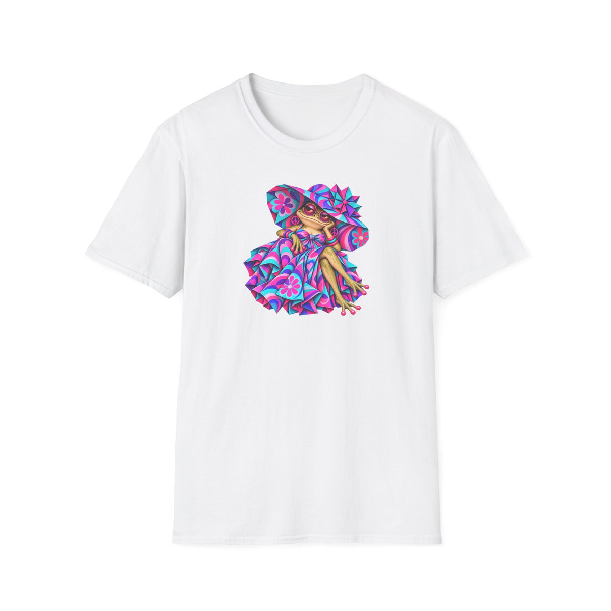 Classy Toad Lady T-Shirt | Funny Women's Toad Graphic Tee