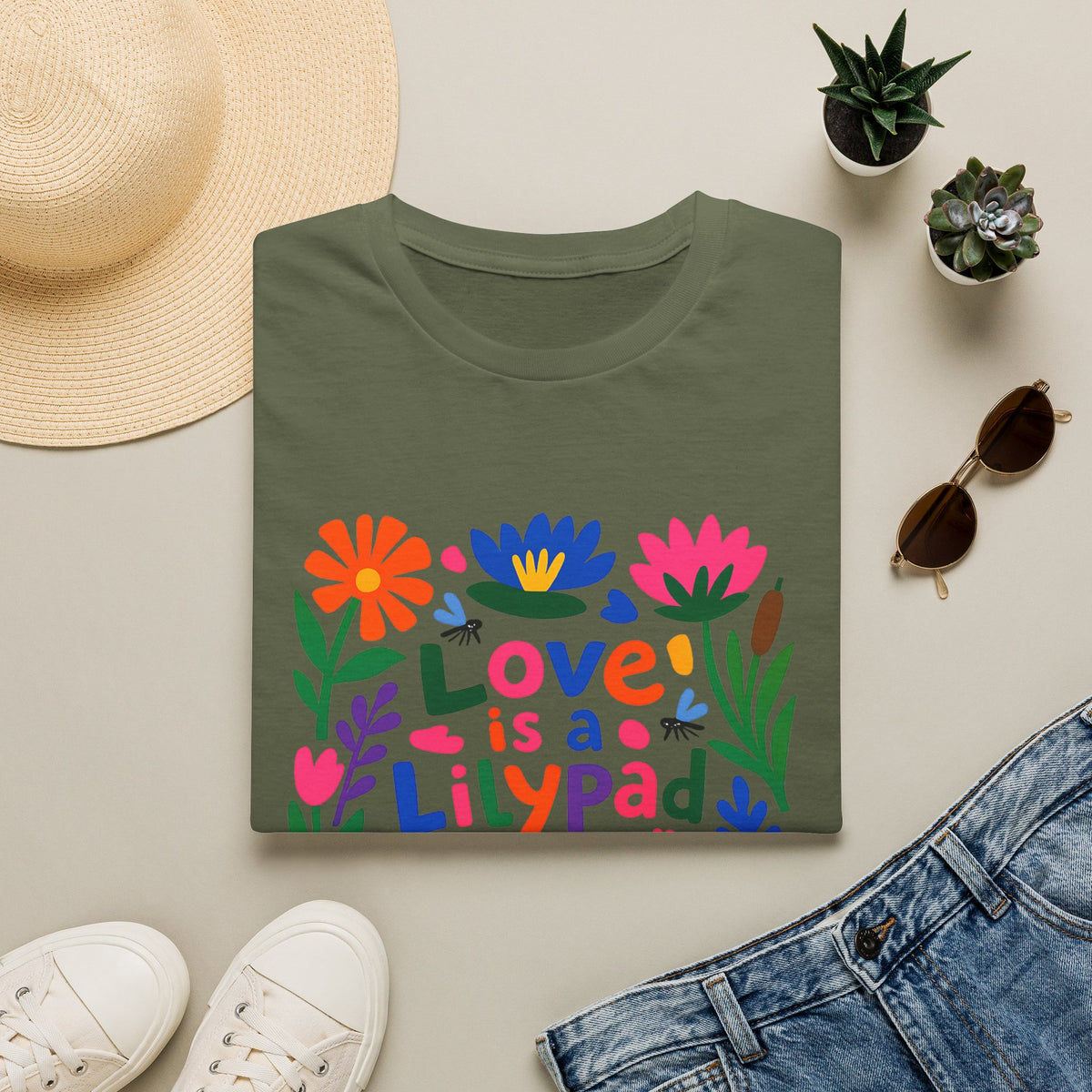 Love is a Lilypad Unisex Softstyle T-Shirt