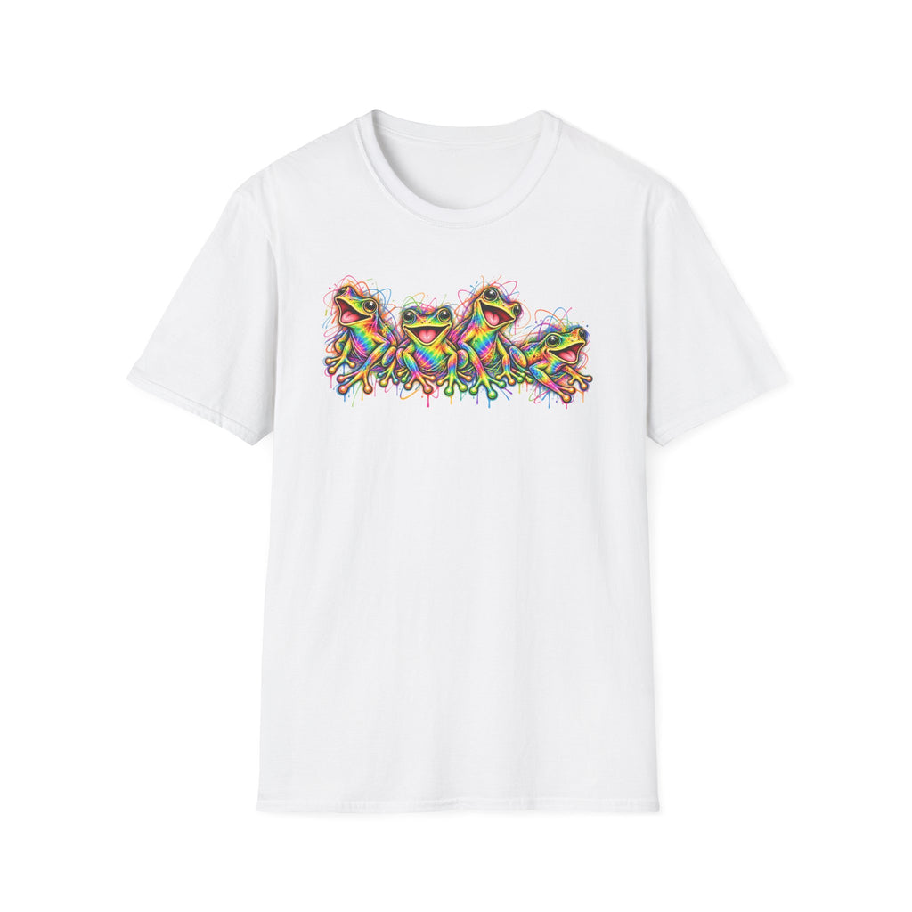Tie dye Toads Unisex Softstyle T-Shirt