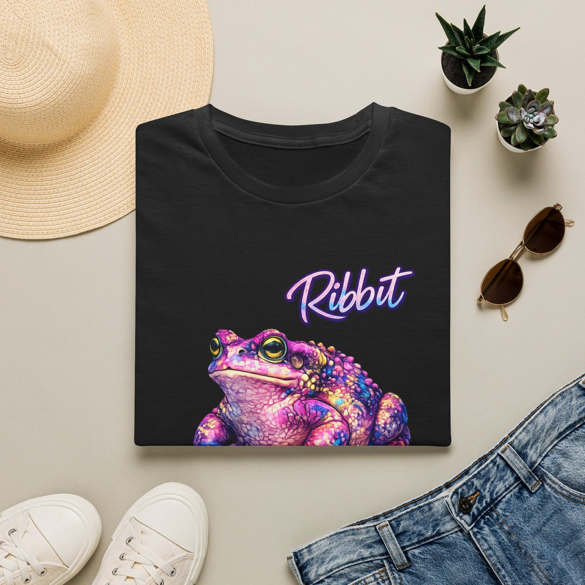 Ribbit Toad Unisex Softstyle T-Shirt