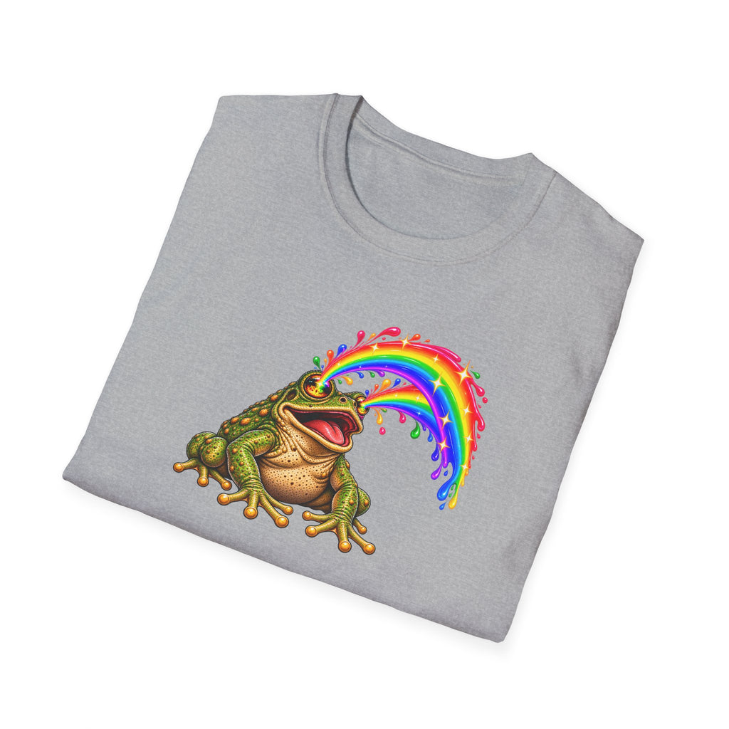 Rainbow Toad Unisex Softstyle T-Shirt