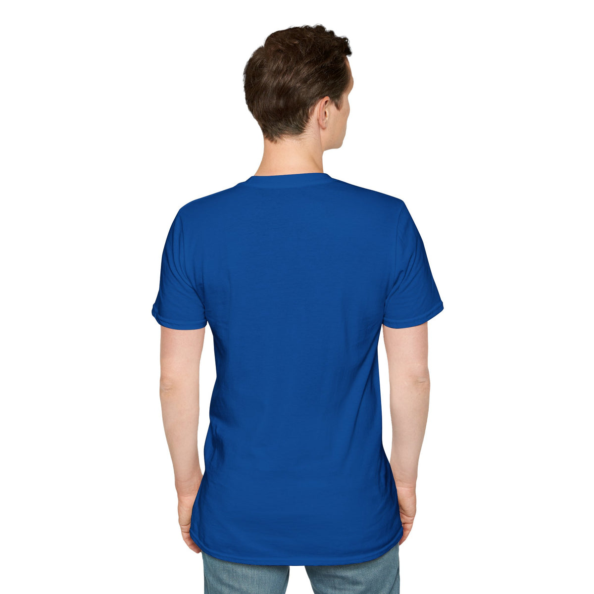 Blue Print Toad Unisex Softstyle T-Shirt