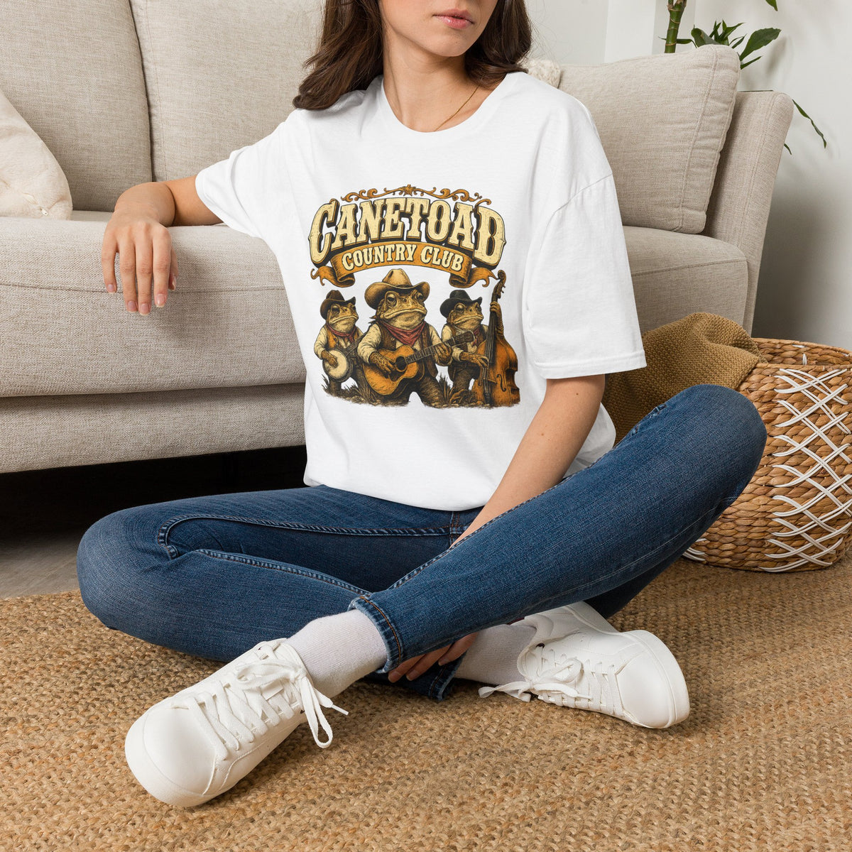 Canetoad Countryclub Unisex Softstyle T-Shirt