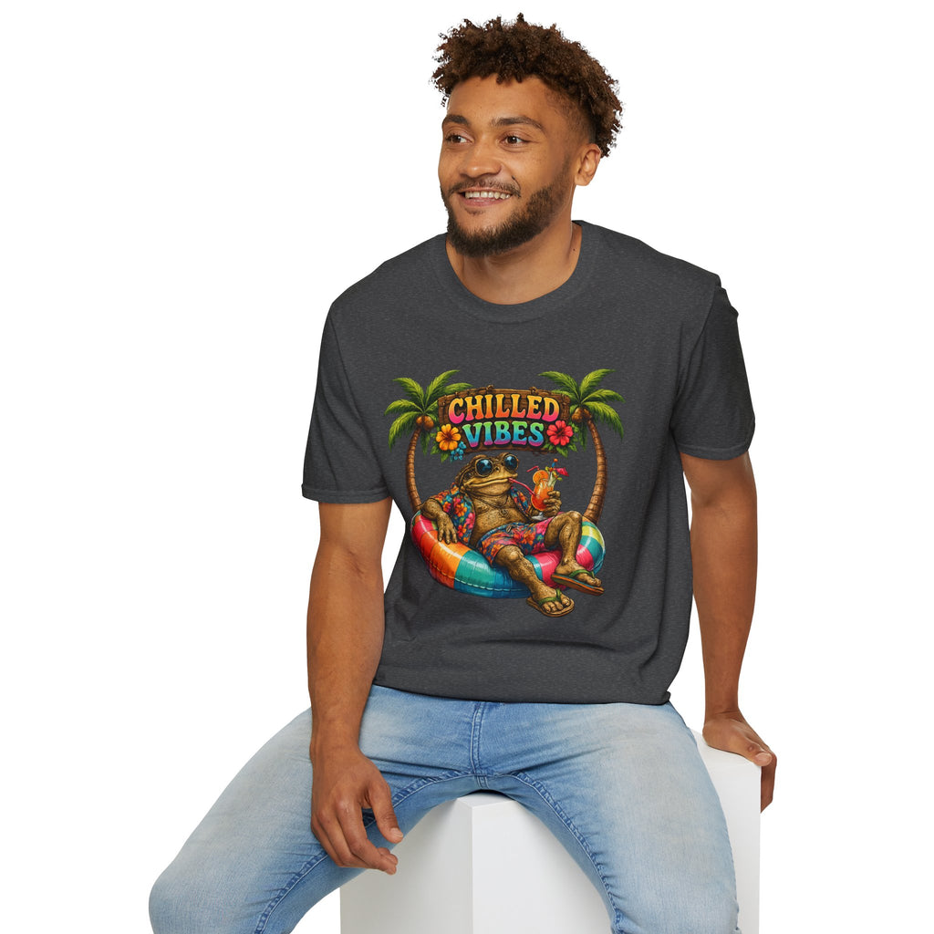 Chilled Vibes Toad Unisex Softstyle T-Shirt