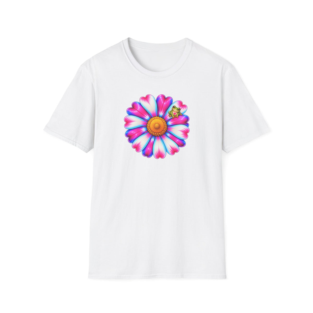 Daisy Toad Flower T-Shirt | Croaking Toad