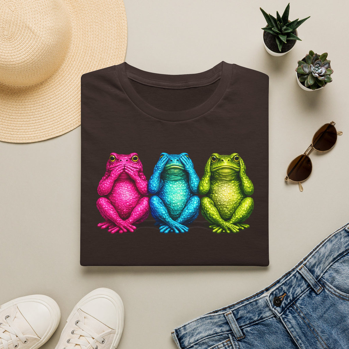 3 Wise Toads Unisex Softstyle T-Shirt