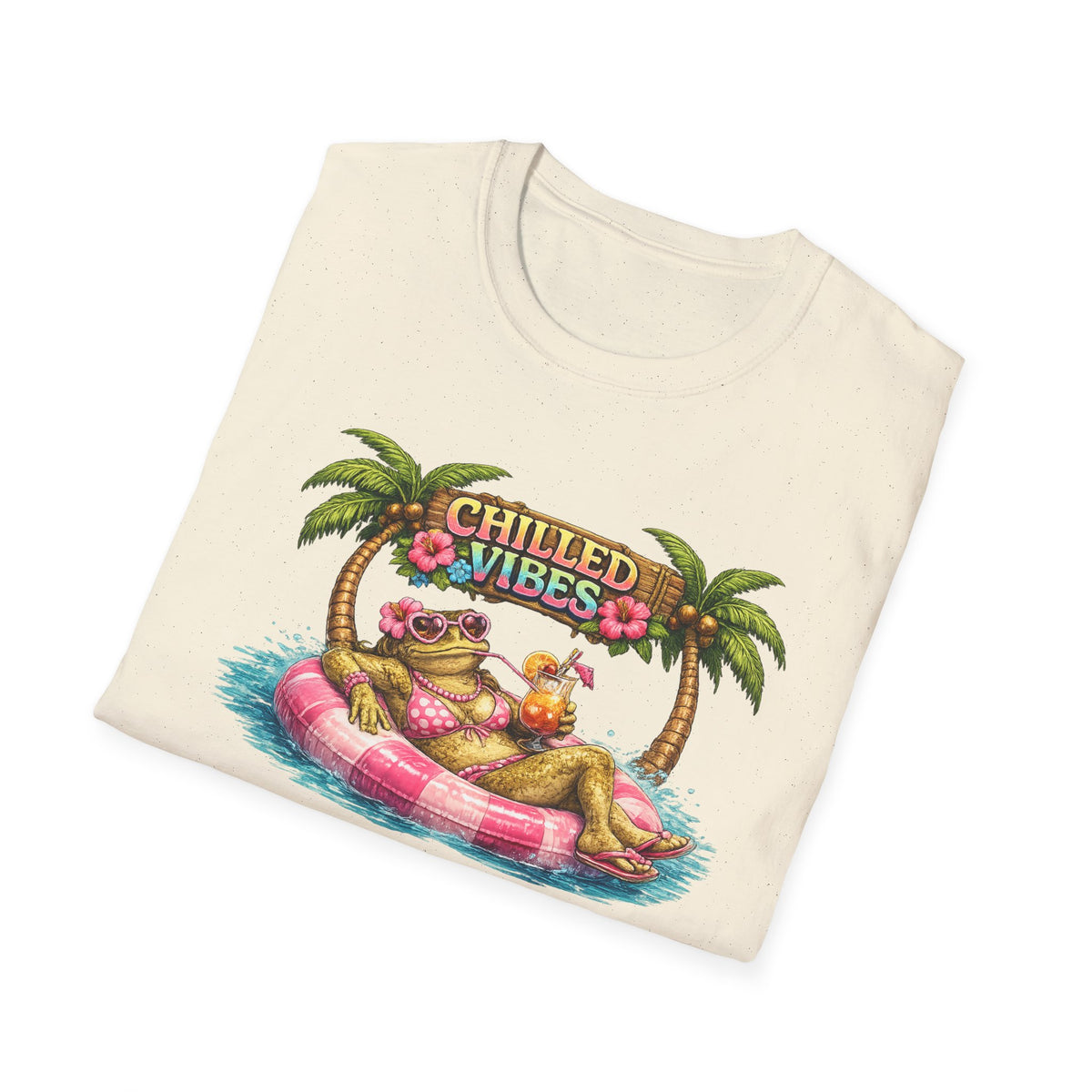 Chilled Vibes Toad Unisex Softstyle T-Shirt