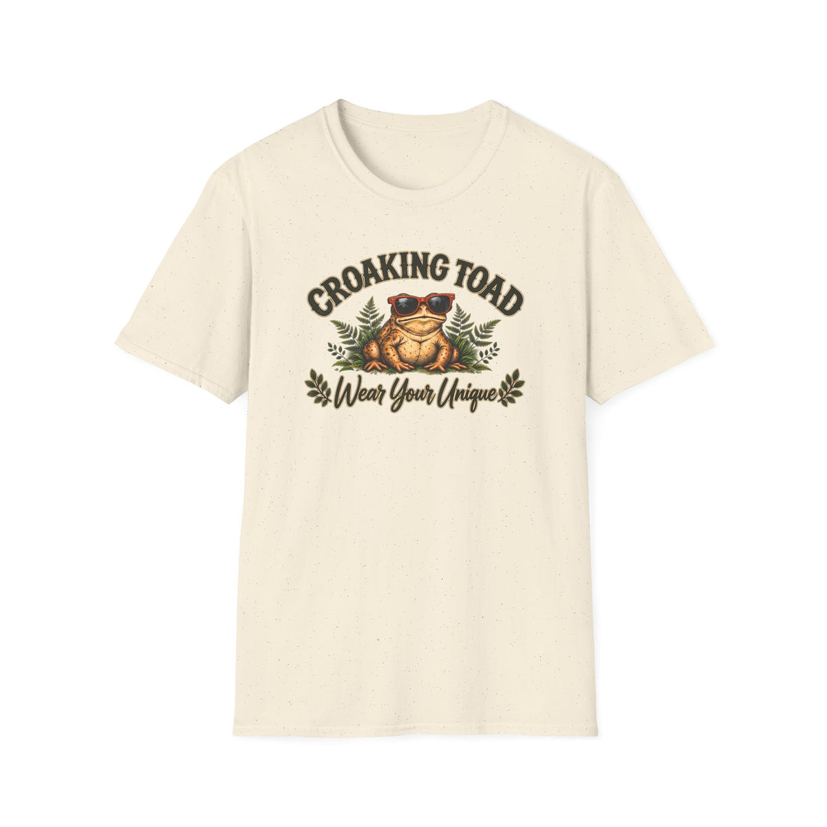 Wear Your Unique Croaking Toad T-Shirt