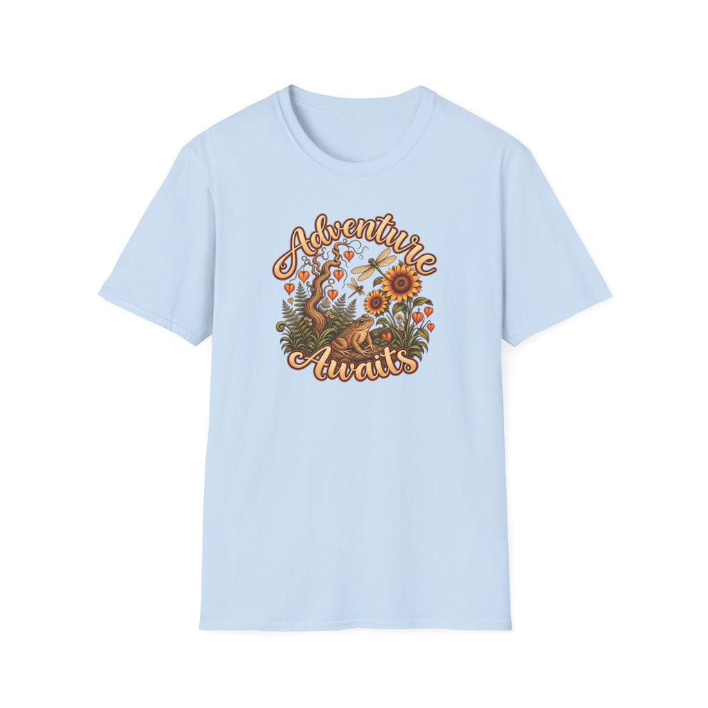 Adventure Awaits Unisex Softstyle T-Shirt