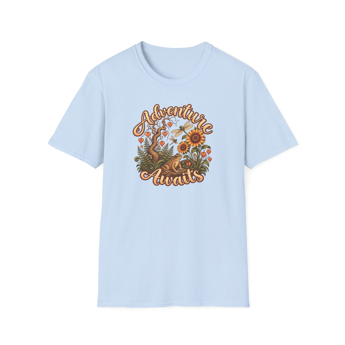 Adventure Awaits Unisex Softstyle T-Shirt