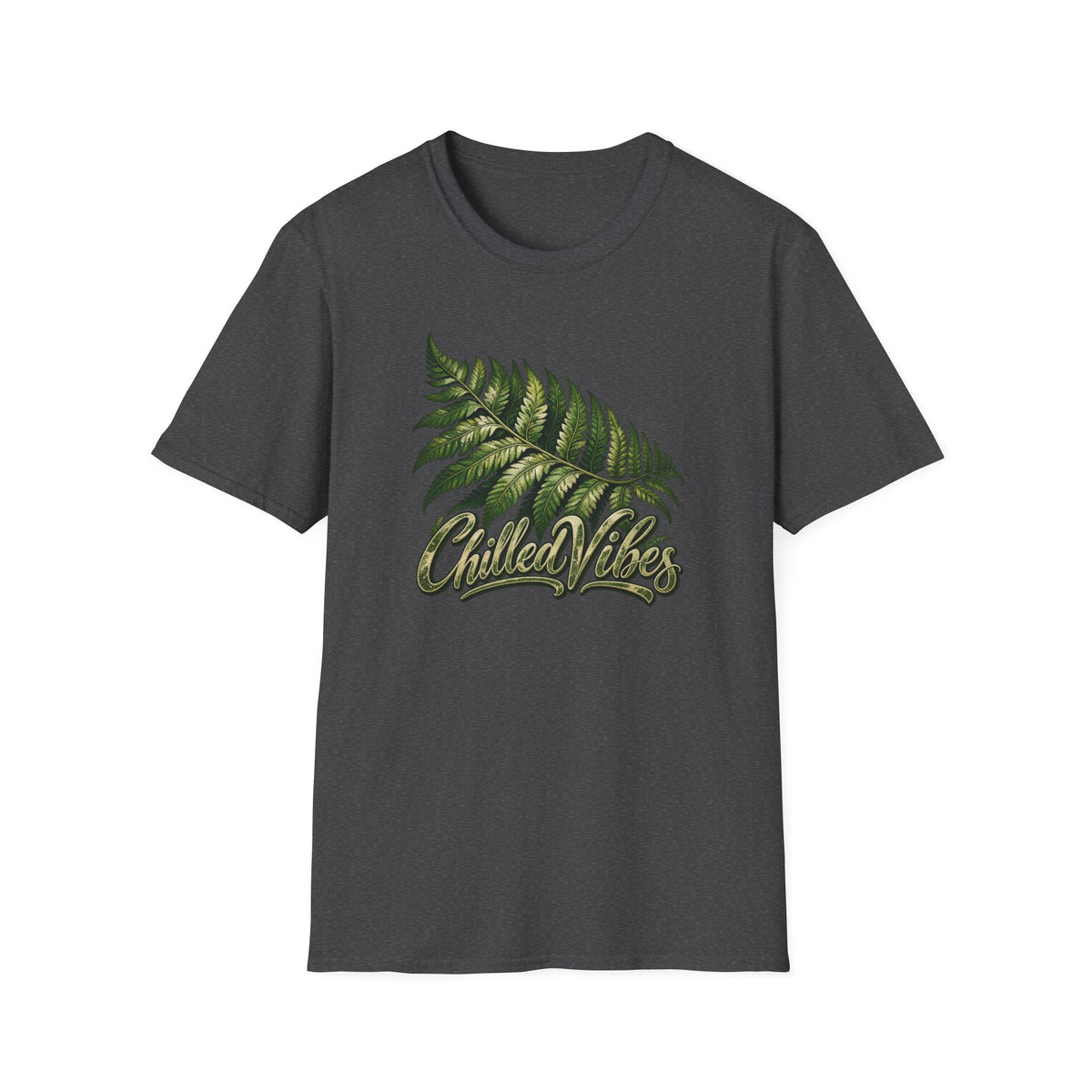 Chilled Vibes fern Unisex Softstyle T-Shirt