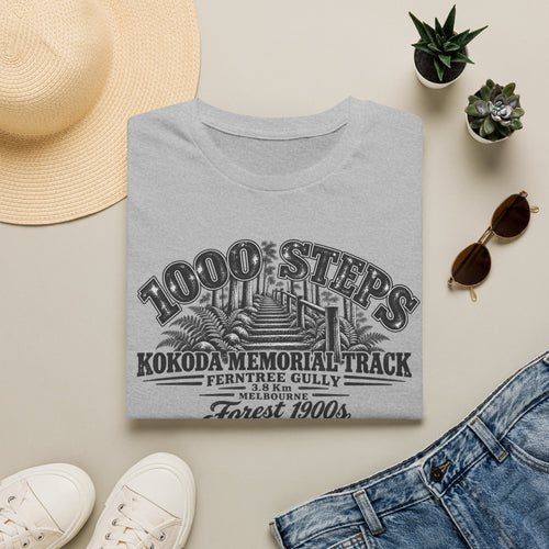 1000 Steps Kokoda Memorial Track Unisex Softstyle T-Shirt