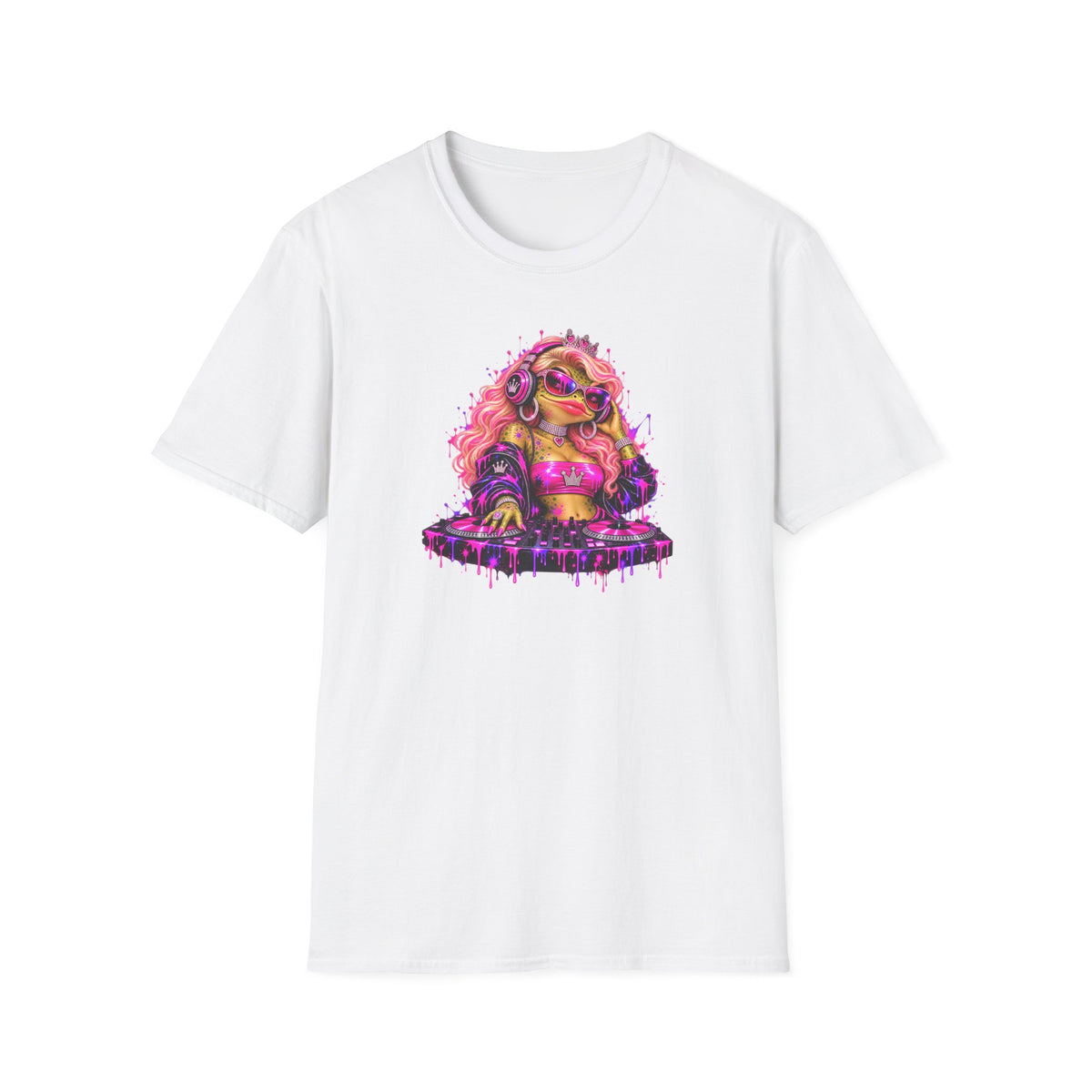 DJ Toadie T-Shirt | Funny DJ & Music Toad Graphic Tee