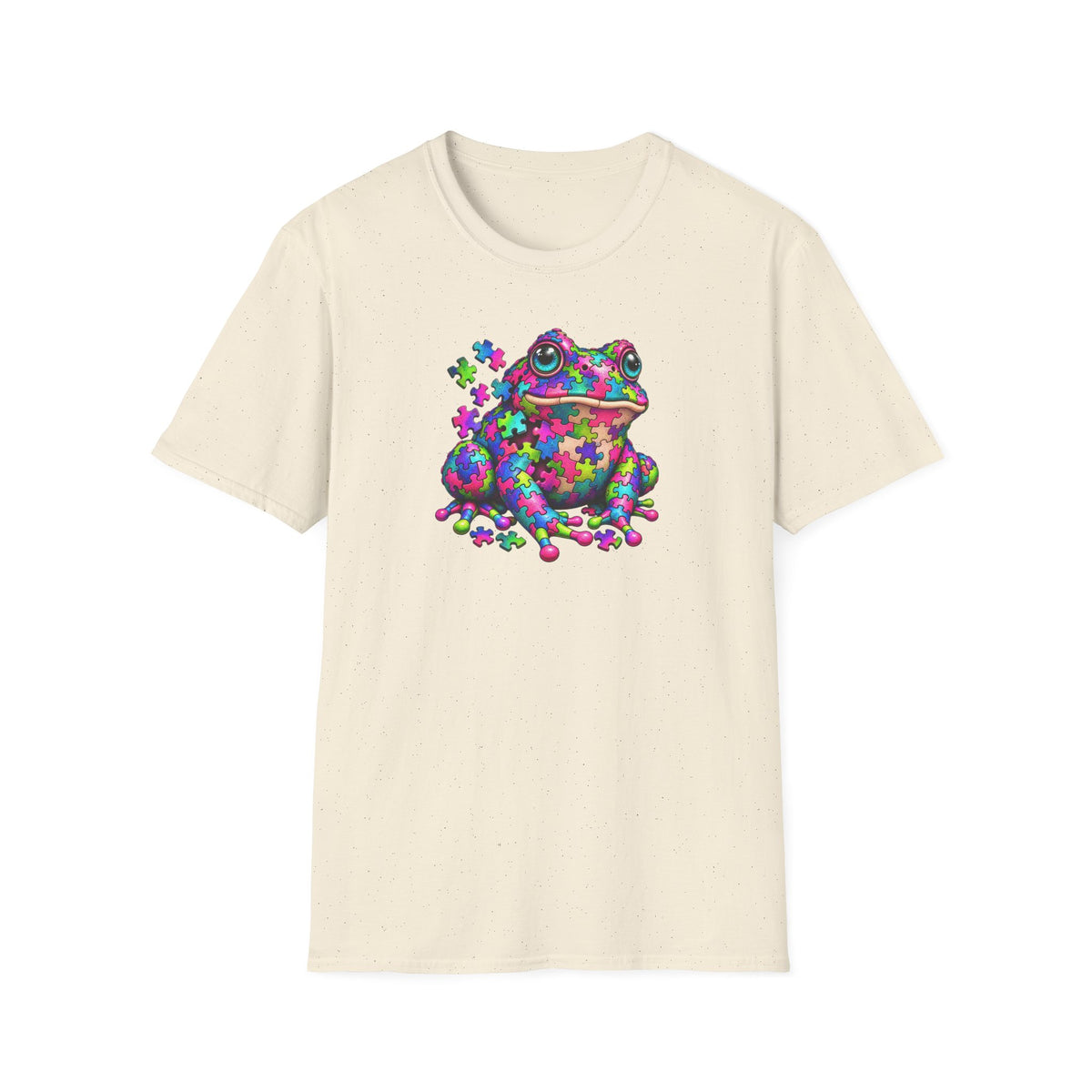 Puzzled Multicolour Toad T-Shirt | Croaking Toad