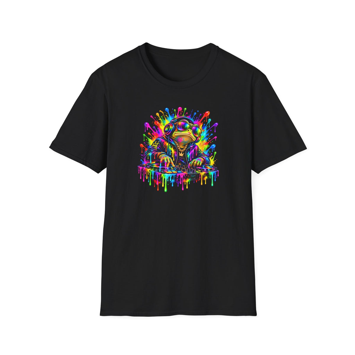 DJ Toad Music T-Shirt | Croaking Toad