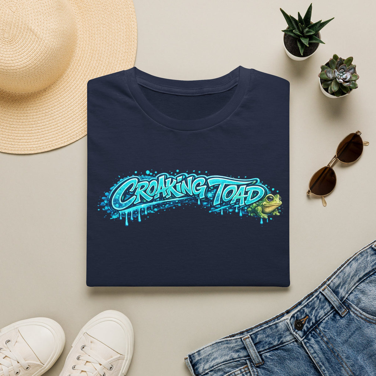 Croaking Toad Unisex Softstyle T-Shirt