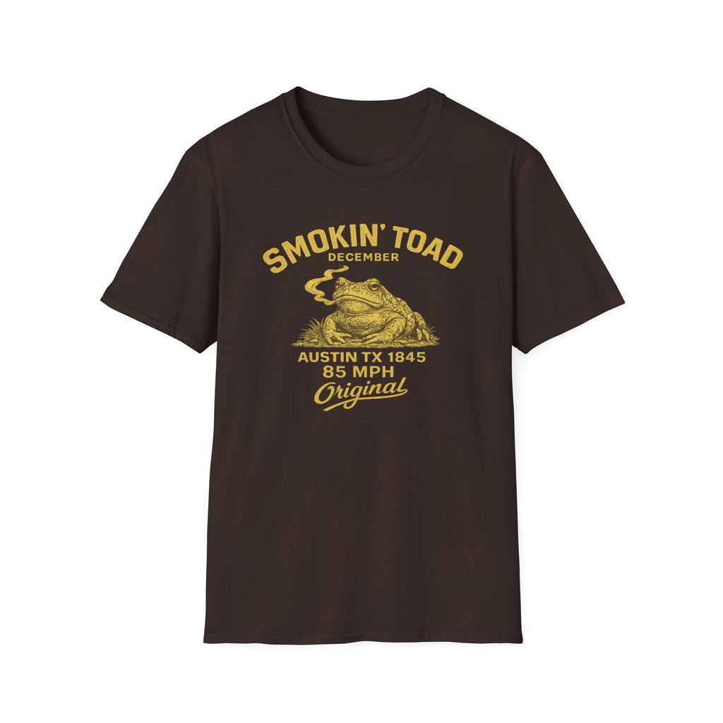 Smokin Toad Austin TX 1845 Unisex Softstyle T-Shirt