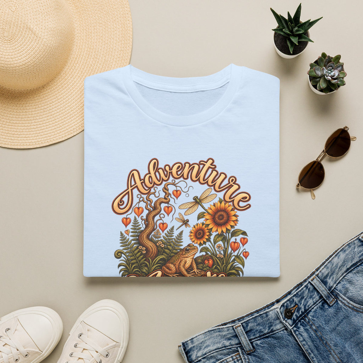 Adventure Awaits Unisex Softstyle T-Shirt