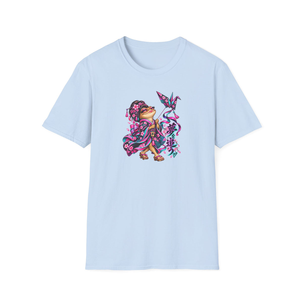 Kite Flying Toad Unisex Softstyle T-Shirt