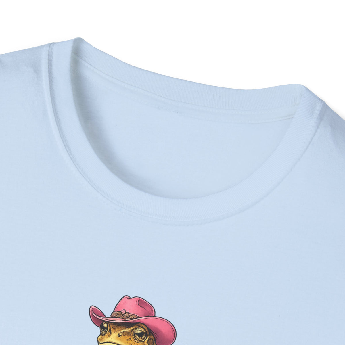 Cowgirl Rodeo Kröte Unisex Softstyle T-Shirt