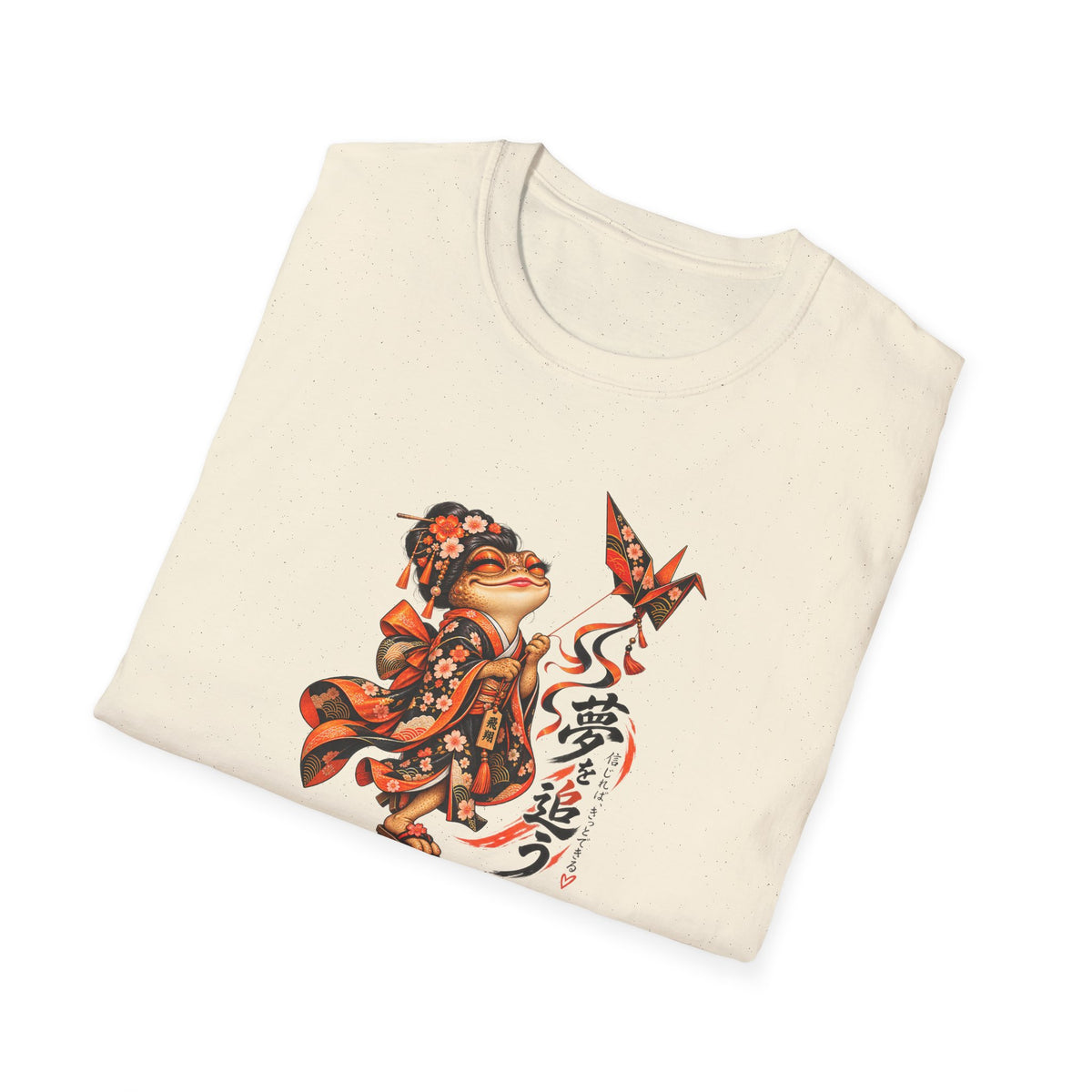Kite Flying Toad Unisex Softstyle T-Shirt
