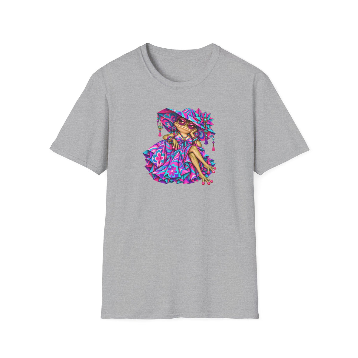 Class Toad T-Shirt | Funny Toad Graphic Tee | Croaking Toad