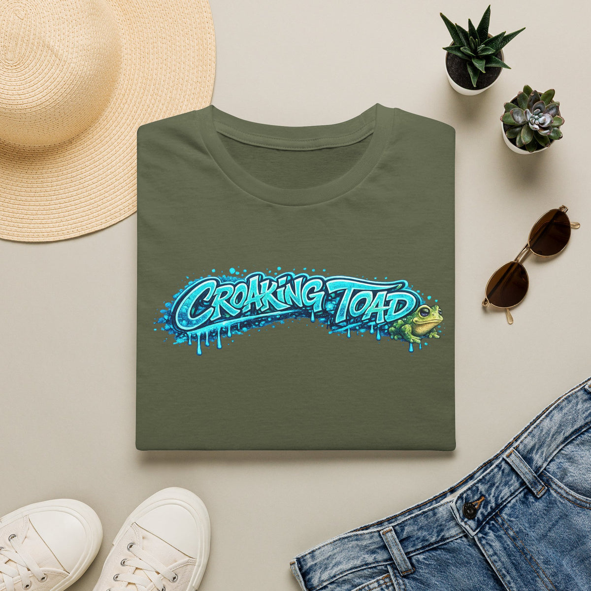 Croaking Toad Unisex Softstyle T-Shirt
