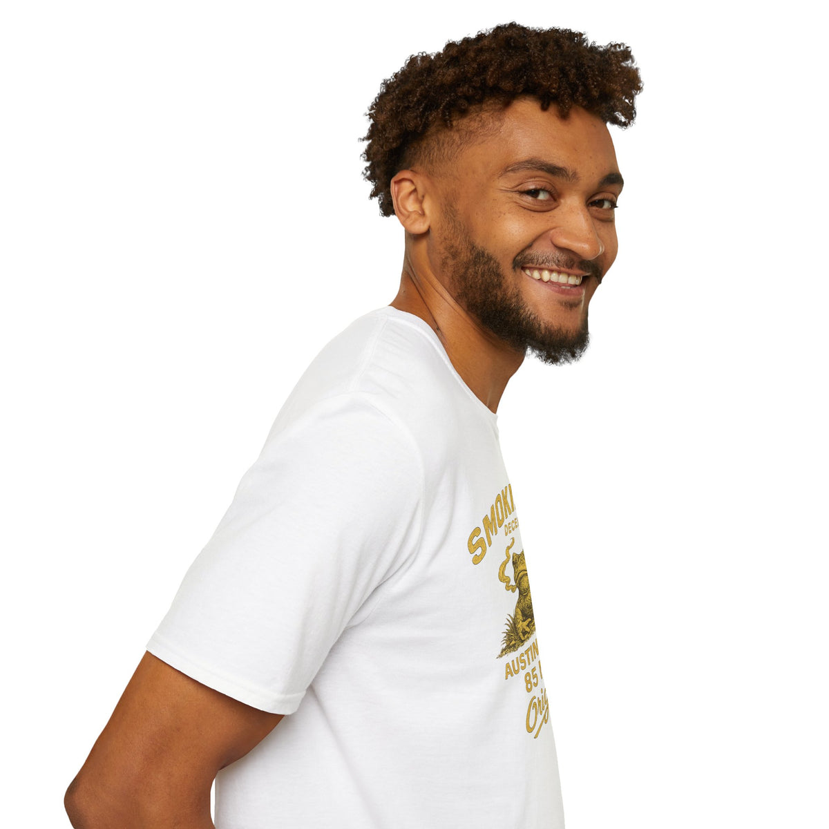 Smokin Toad Austin TX 1845 Unisex Softstyle T-Shirt