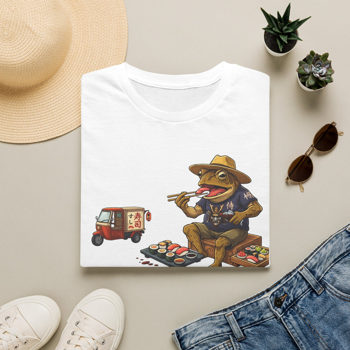 T-Shirt Unisex Softstyle Sushi Rospo