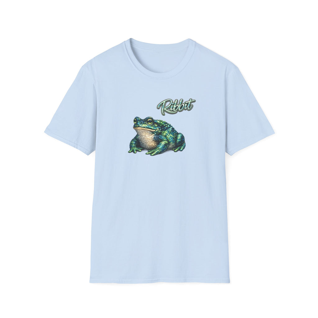 Ribbit-Grün Unisex Softstyle T-Shirt
