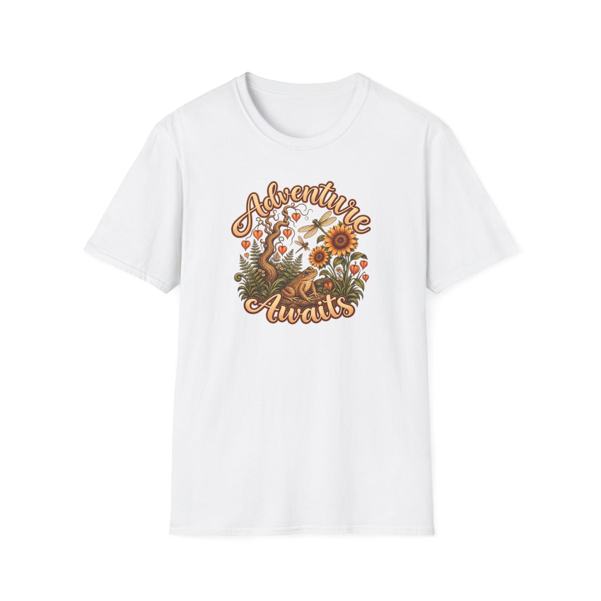Adventure Awaits Unisex Softstyle T-Shirt