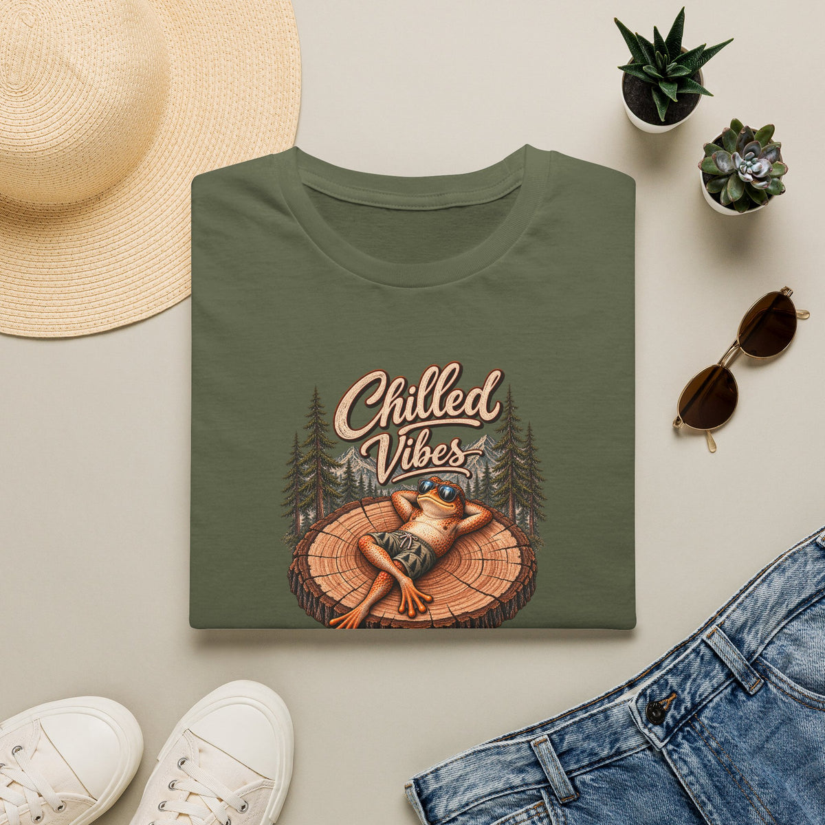 Chilled Vibes Unisex Softstyle T-Shirt