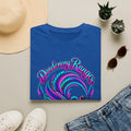 Dandenong Ranges Lyrebird in neon pink purple and aqua, Unisex Softstyle T-Shirt