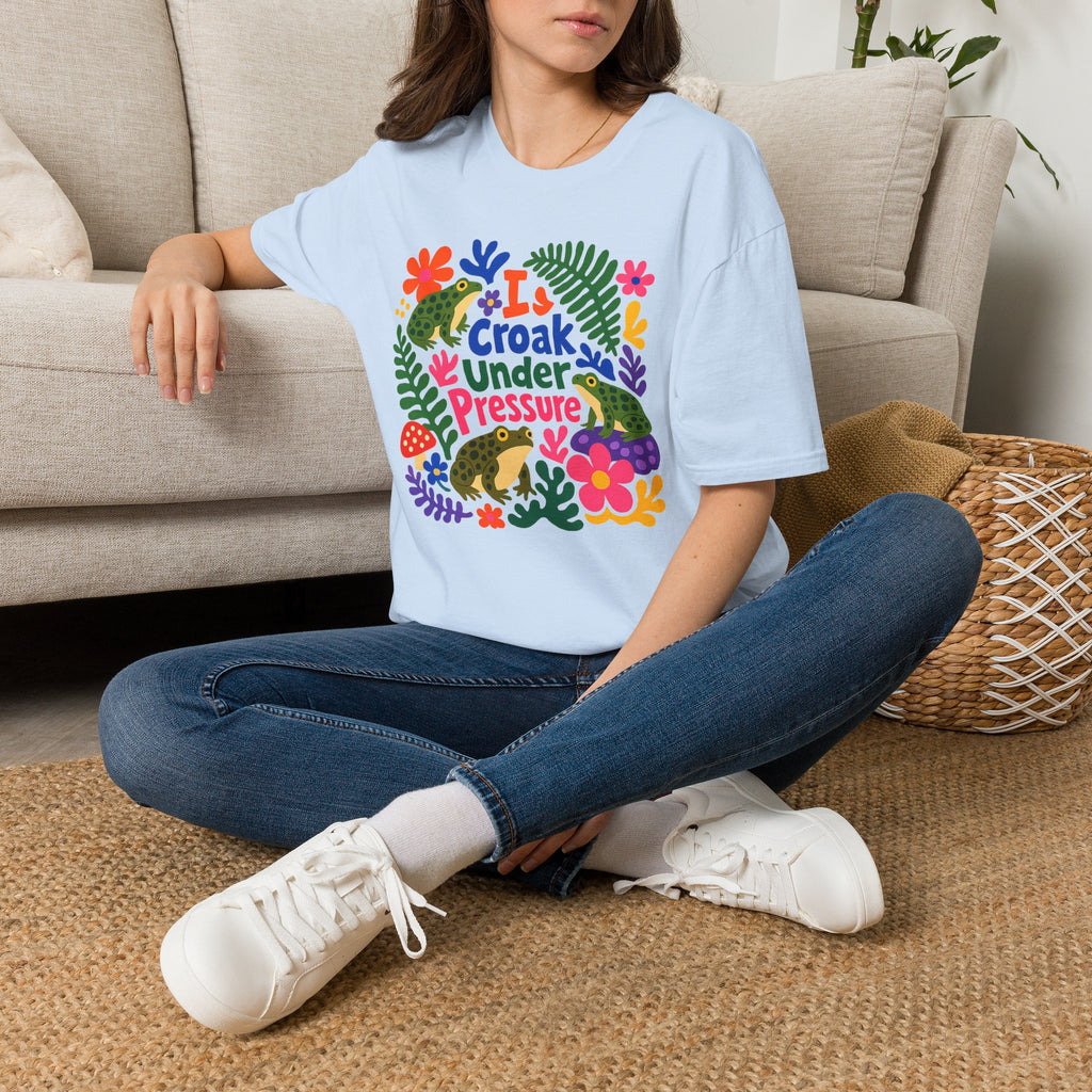 I Croak Under Pressure Unisex Softstyle T-Shirt