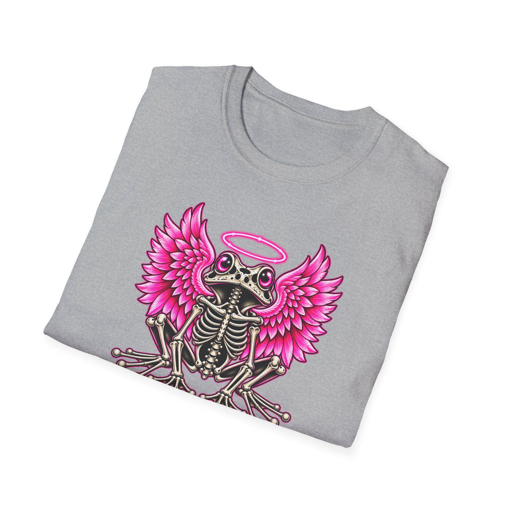 Halo & Flower Angel Skeleton Toad Tee