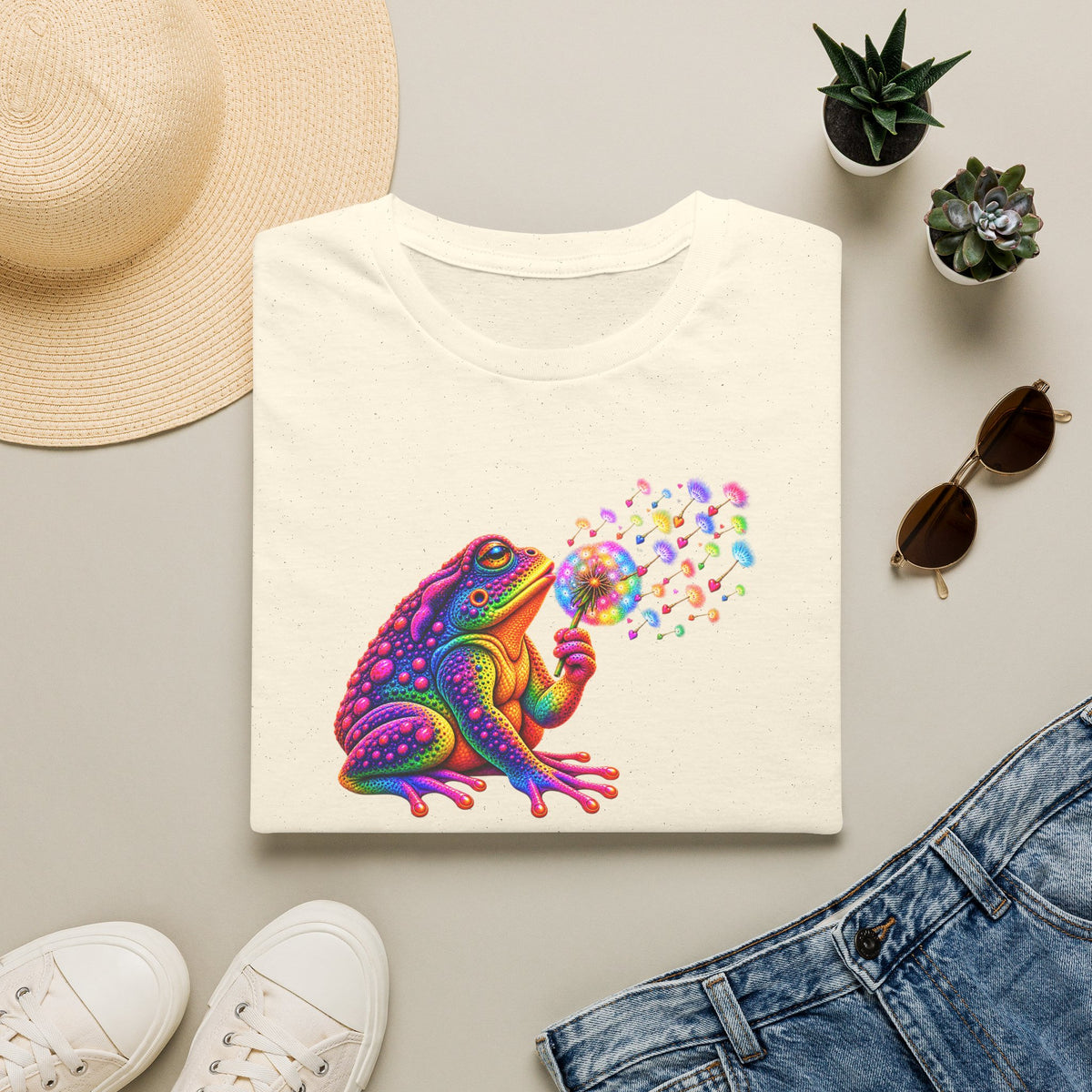 Dandilion Toad Unisex Softstyle T-Shirt
