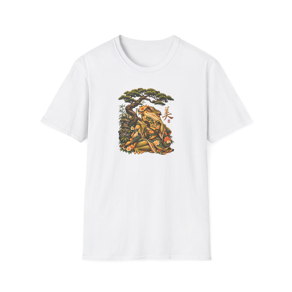 Bonsai Toad Japanese Inspired T-Shirt | Croaking Toad