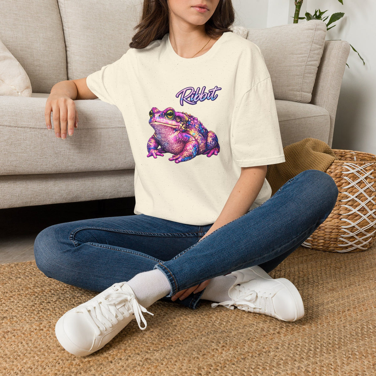Ribbit Toad Unisex Softstyle T-Shirt