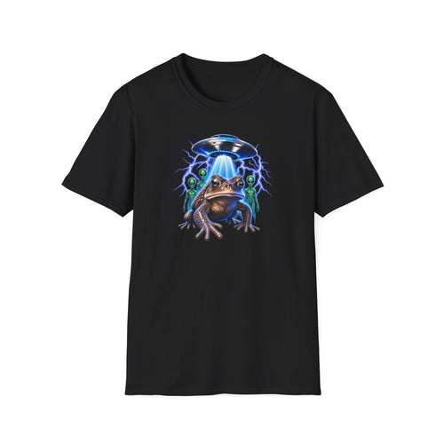 Alien Toad UFO T-Shirt | Croaking Toad