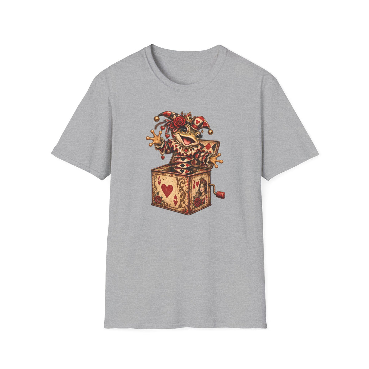 Joker of Hearts - Jack in the Box Toad T-Shirt