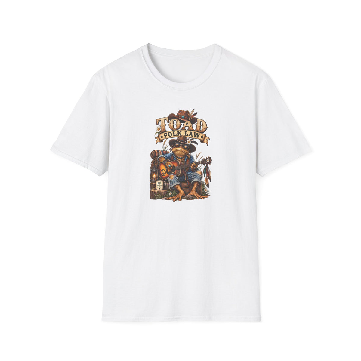 Toad Folk Law Unisex Softstyle T-Shirt
