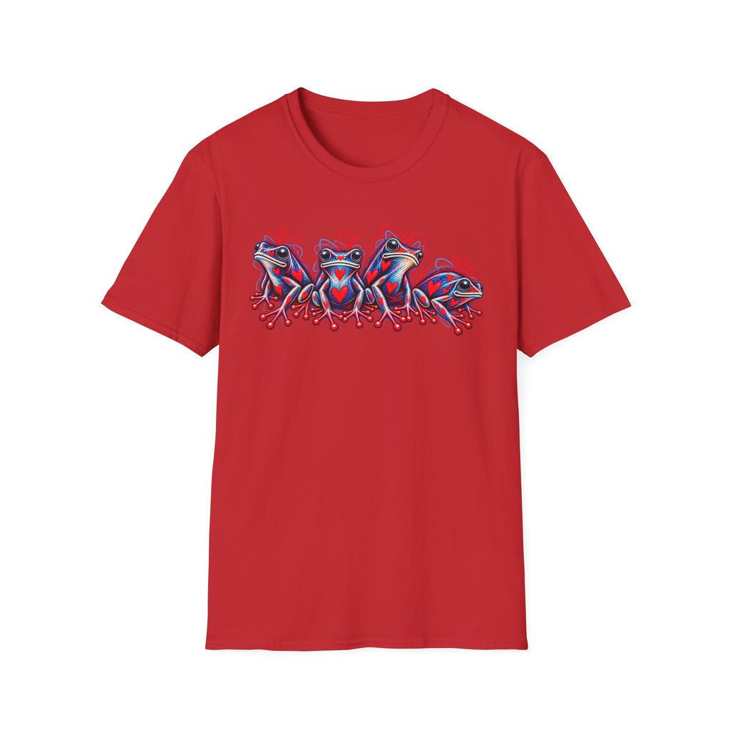 Heart to Heart Toads Unisex Softstyle T-Shirt