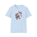 Kite Flying Toad Unisex Softstyle T-Shirt