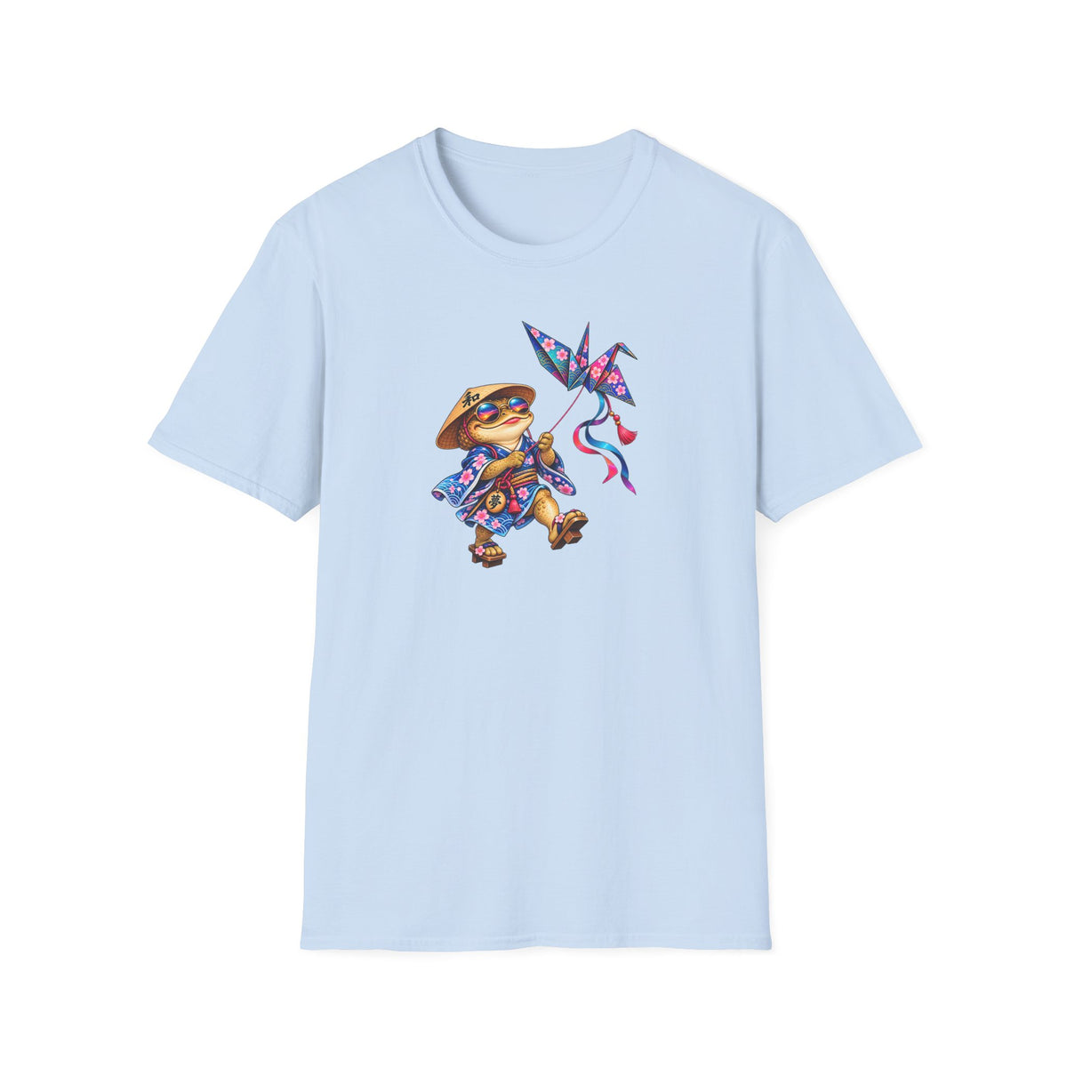 Kite Flying Toad Unisex Softstyle T-Shirt