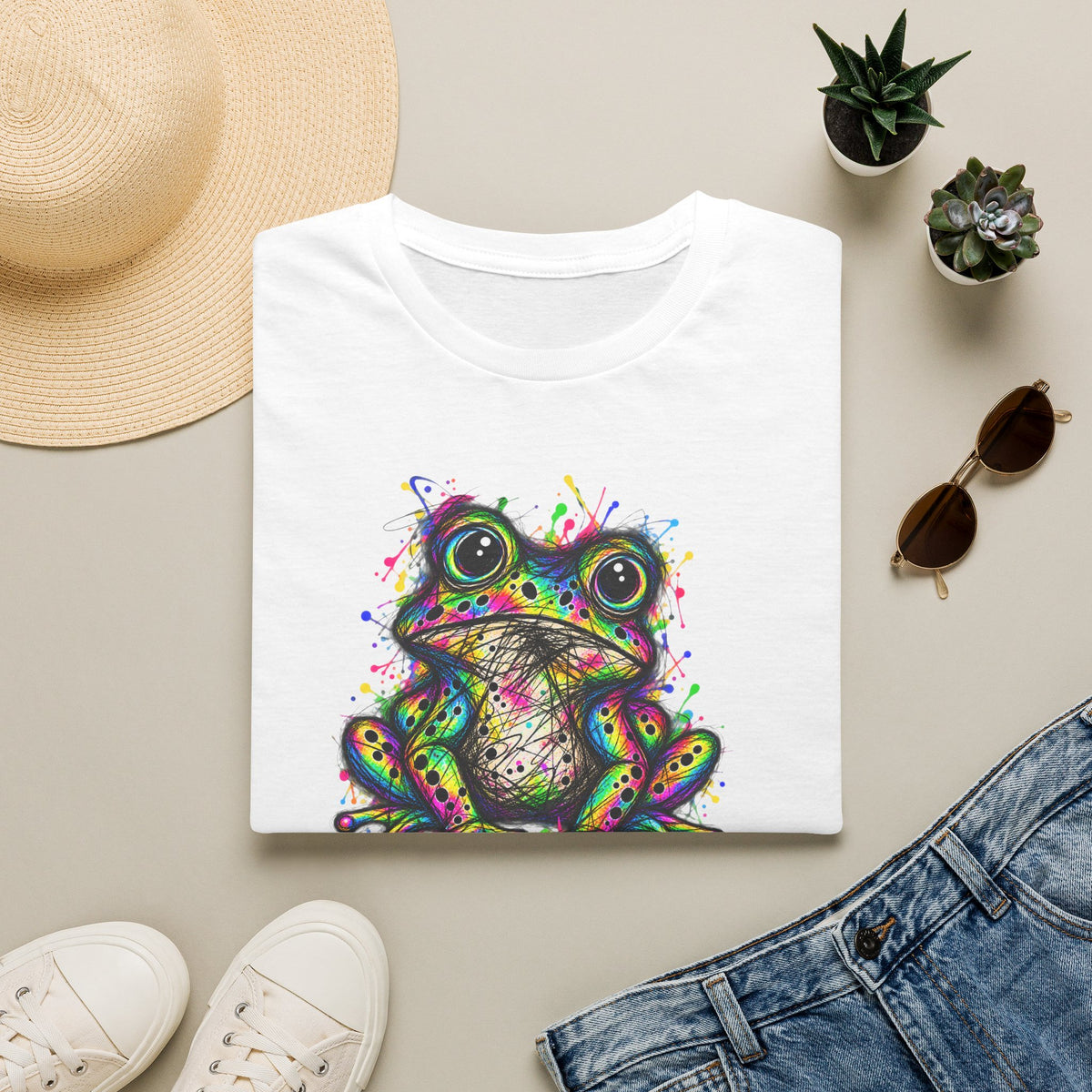 Tie dye Toad - Unisex Softstyle T-Shirt