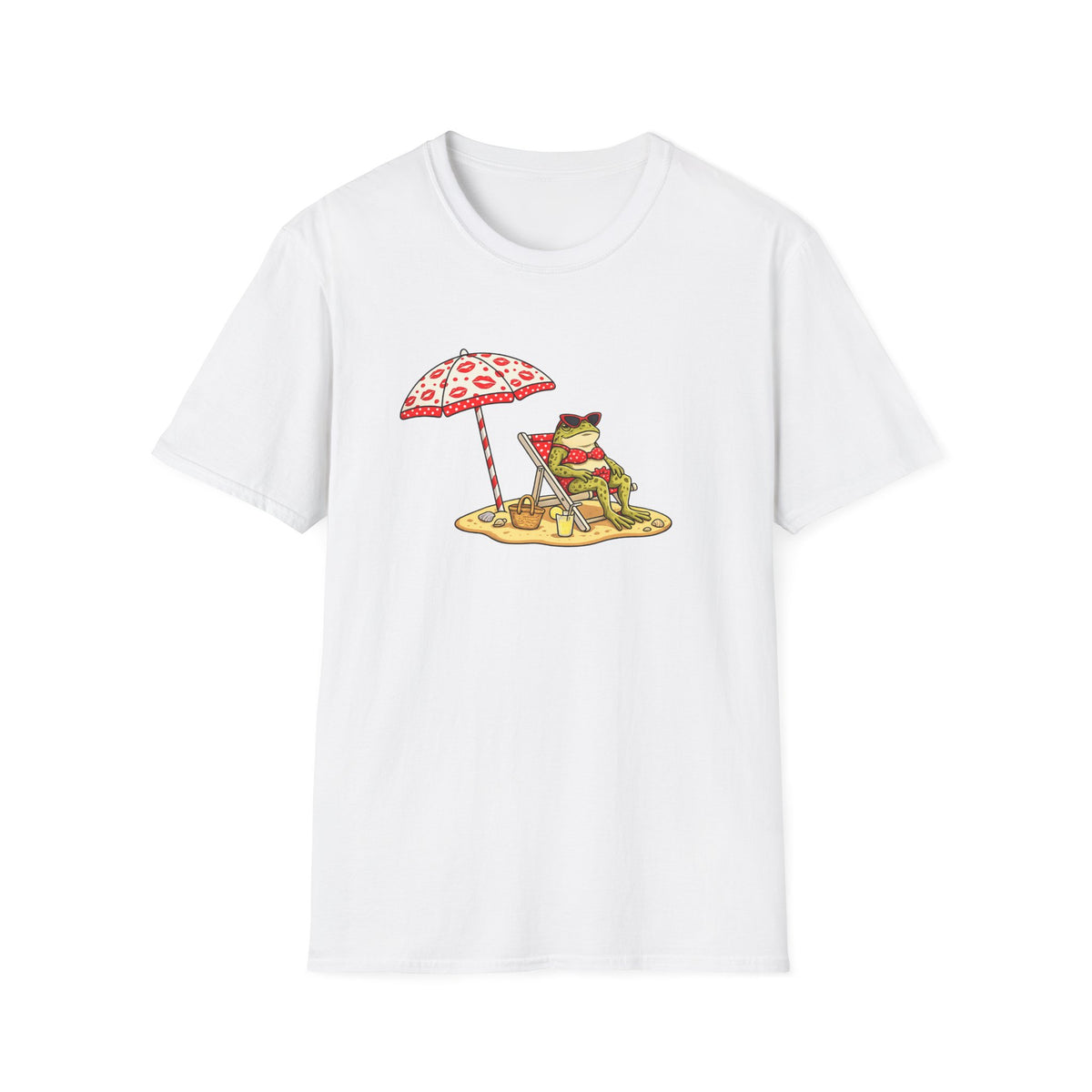 Beach Toad Unisex Softstyle T-Shirt